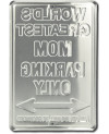 Tablica metalowa Greatest Mom Parking Only 30 cm x 20 cm