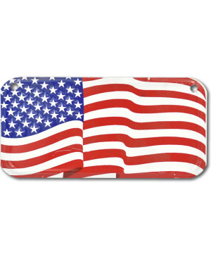 Moto americká SPZ Bike Tag US flag