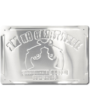 Tablica metalowa Dont Tread On Me 45 cm x 30 cm